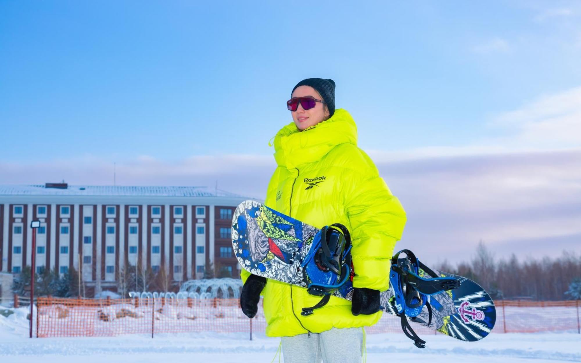 Rixos Borovoe Hotel Shchūchīnsk Buitenkant foto Snowboarding at the 2019 Winter Universiade
